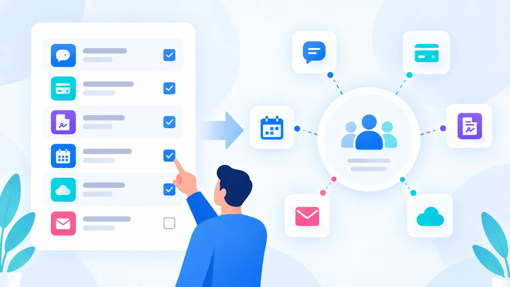 Inventory of existing tools to connect before CRM software implementation