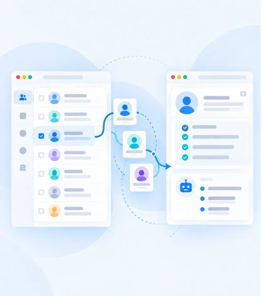 ATS integration connecting an applicant tracking system to an automated screening layer